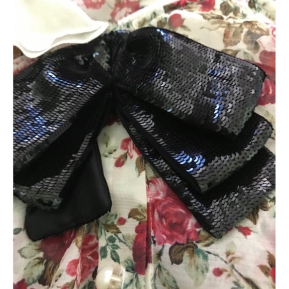 Nwt saint laurent floral print dress - Picture 10 of 10